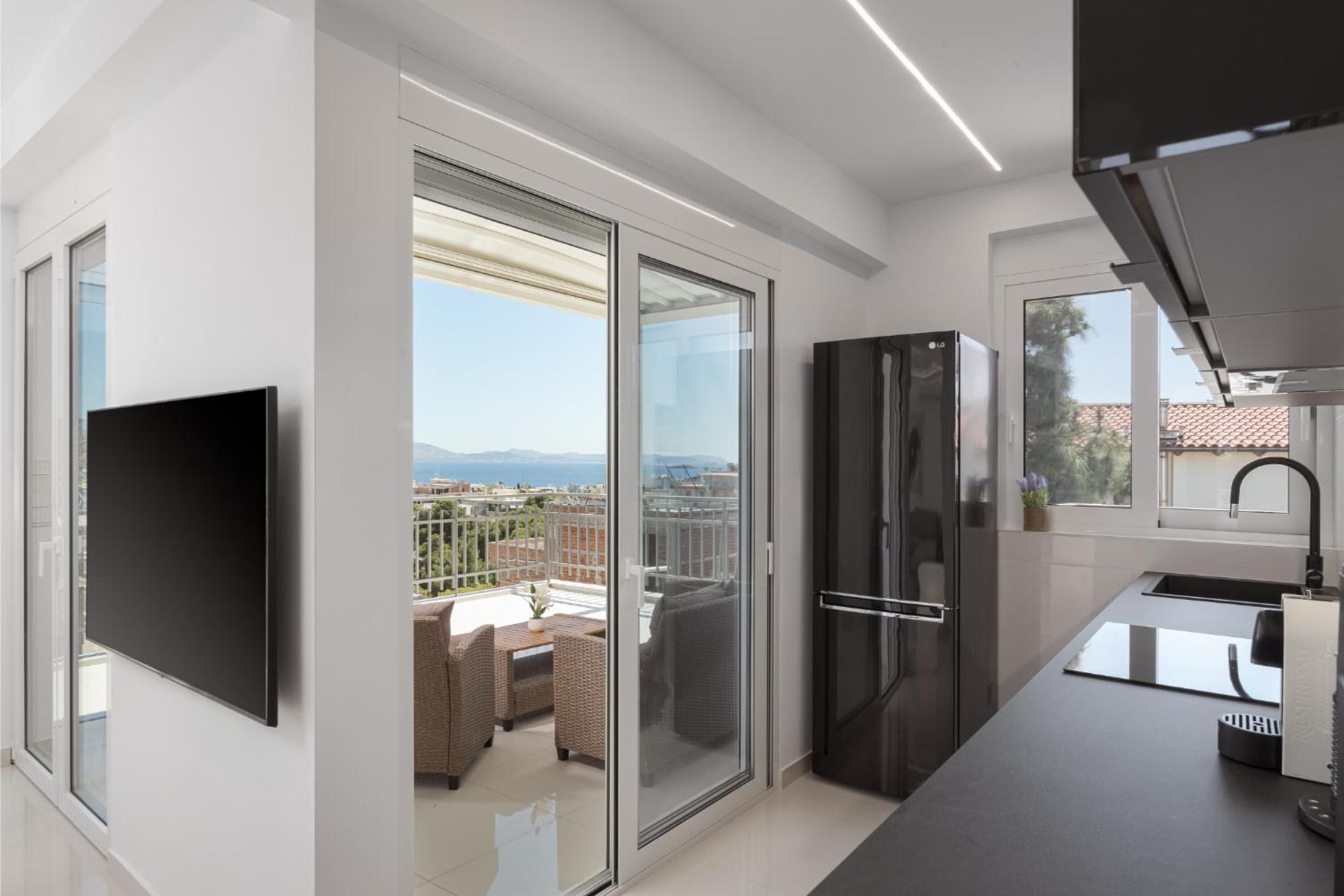 וארקיזה Athenian Riviera Penthouse Apartment מראה חיצוני תמונה