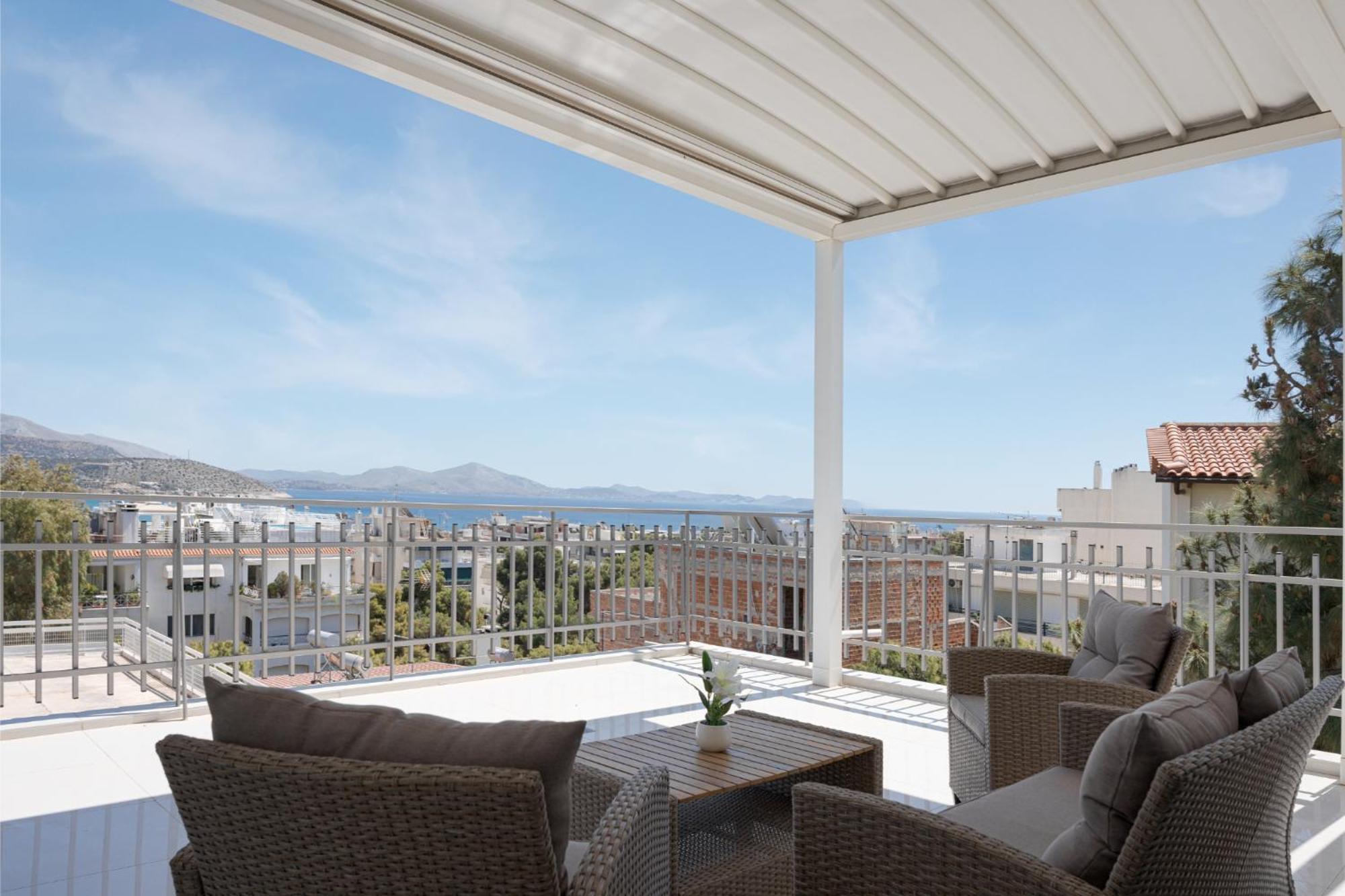 וארקיזה Athenian Riviera Penthouse Apartment מראה חיצוני תמונה