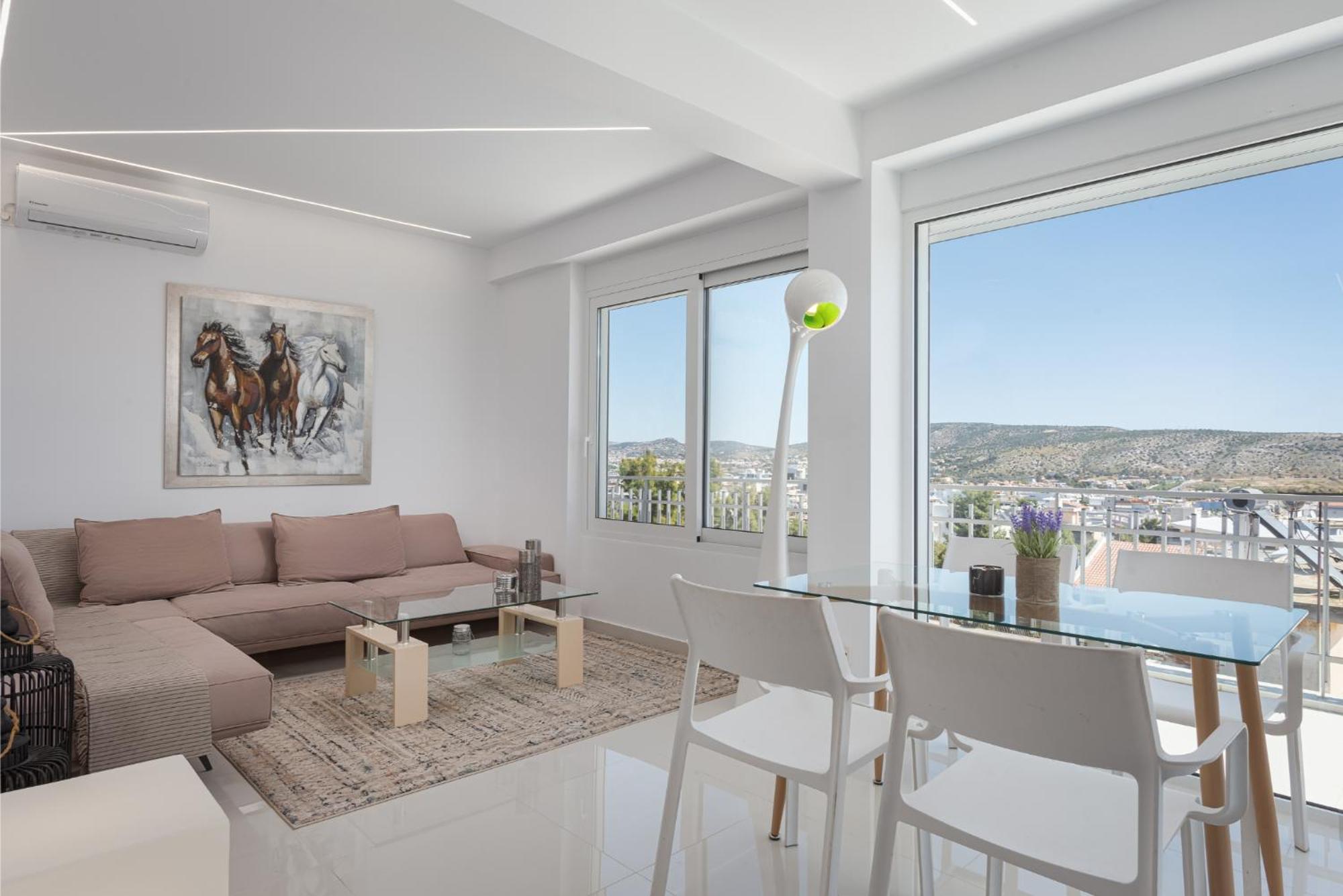 וארקיזה Athenian Riviera Penthouse Apartment מראה חיצוני תמונה