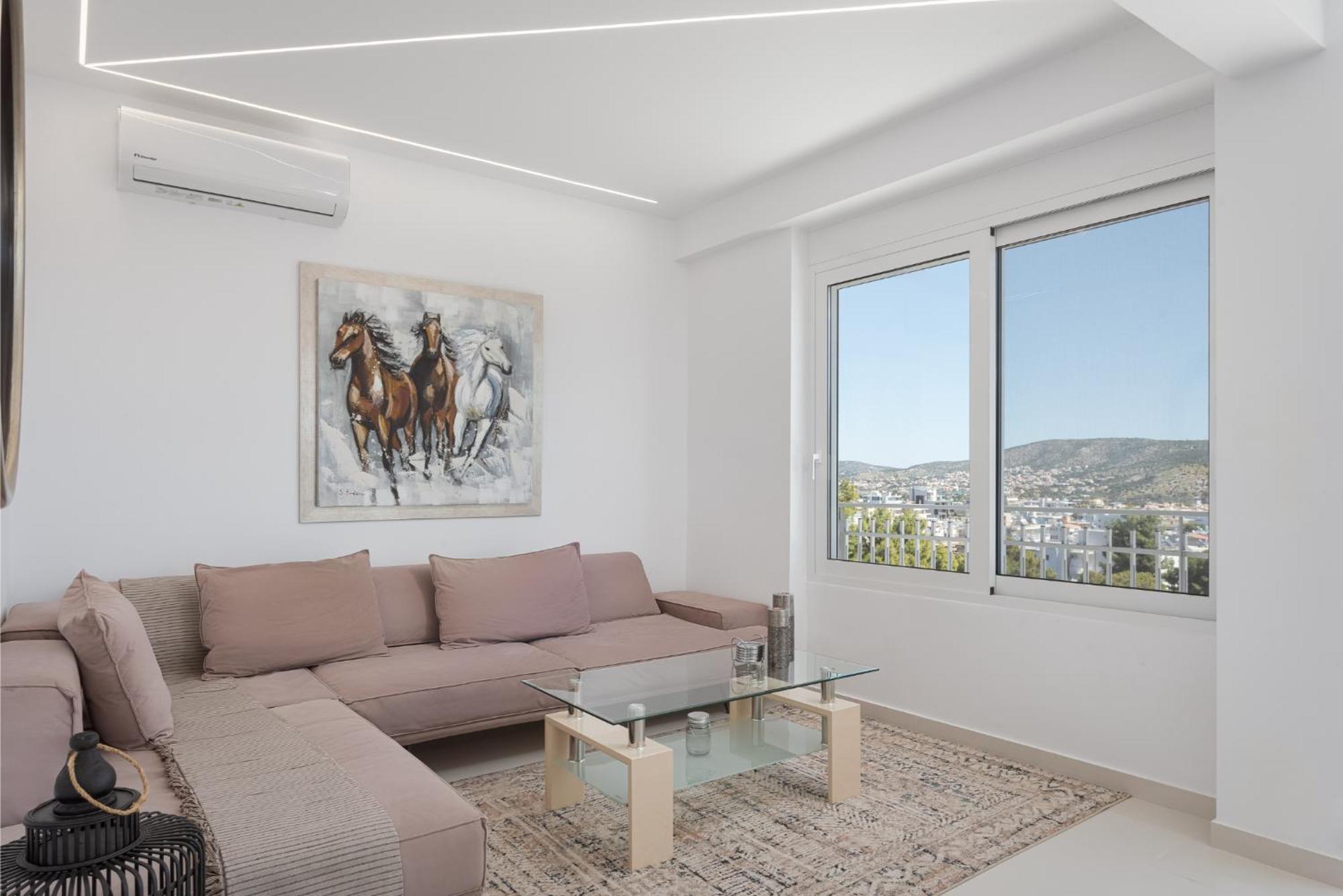 וארקיזה Athenian Riviera Penthouse Apartment מראה חיצוני תמונה